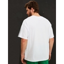 Футболка Oversize Premium, белая, размер S для нанесения логотипа