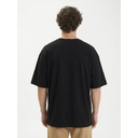 Футболка Oversize Premium 210, черная, размер S для нанесения логотипа