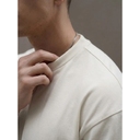Футболка Oversize Premium 210, молочно-белая, размер S для нанесения логотипа