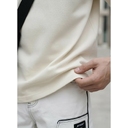 Футболка Oversize Premium 210, молочно-белая, размер S для нанесения логотипа
