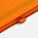 Ежедневник Peel Flex, недатированный, оранжевый для нанесения логотипа