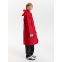 Дождевик детский RainDrop Kids, красный, 8 лет (рост 118-128) для нанесения логотипа