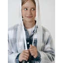 Дождевик детский RainDrop Kids, белый, 8 лет (рост 118-128) для нанесения логотипа