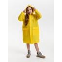 Дождевик детский RainDrop Kids, желтый, 8 лет (рост 118-128) для нанесения логотипа