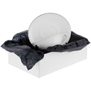 Декоративная упаковочная бумага Tissue, черная для нанесения логотипа