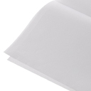 Декоративная упаковочная бумага Tissue, белая для нанесения логотипа