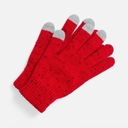 Перчатки сенсорные Spotti Senso, красные, размер S/M для нанесения логотипа