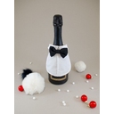 Аксессуар для бутылки Black Tie для нанесения логотипа