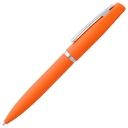 Ручка шариковая Bolt Soft Touch, оранжевая для нанесения логотипа