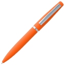 Ручка шариковая Bolt Soft Touch, оранжевая для нанесения логотипа