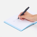 Ручка шариковая Bolt Soft Touch, синяя для нанесения логотипа