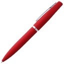 Ручка шариковая Bolt Soft Touch, красная для нанесения логотипа