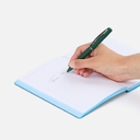 Ручка шариковая Bolt Soft Touch, зеленая для нанесения логотипа