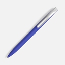 Ручка шариковая Pin Soft Touch, синяя для нанесения логотипа