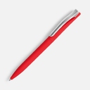 Ручка шариковая Pin Soft Touch, красная для нанесения логотипа