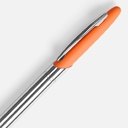 Ручка шариковая Dagger Soft Touch, оранжевая для нанесения логотипа