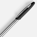 Ручка шариковая Dagger Soft Touch, черная для нанесения логотипа