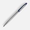 Ручка шариковая Dagger Soft Touch, синяя для нанесения логотипа