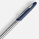 Ручка шариковая Dagger Soft Touch, синяя для нанесения логотипа