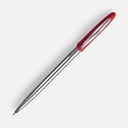 Ручка шариковая Dagger Soft Touch, красная для нанесения логотипа