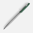 Ручка шариковая Dagger Soft Touch, зеленая для нанесения логотипа