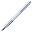 Ручка шариковая Arc Soft Touch, белая для нанесения логотипа