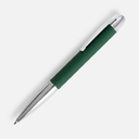 Ручка шариковая Arc Soft Touch, зеленая для нанесения логотипа