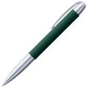 Ручка шариковая Arc Soft Touch, зеленая для нанесения логотипа