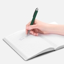 Ручка шариковая Arc Soft Touch, зеленая для нанесения логотипа