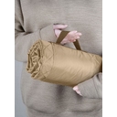 Плед для пикника Comfy, бежевый для нанесения логотипа