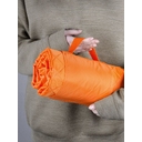 Плед для пикника Comfy, оранжевый для нанесения логотипа