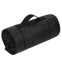 Плед для пикника Comfy, черный для нанесения логотипа