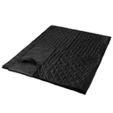 Плед для пикника Comfy, черный для нанесения логотипа