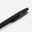 Ручка шариковая Prodir DS5 TRR-P Soft Touch, черная для нанесения логотипа