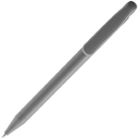 Ручка шариковая Prodir DS1 TMM Dot, серая с черным для нанесения логотипа