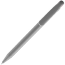 Ручка шариковая Prodir DS1 TMM Dot, серая с красным для нанесения логотипа