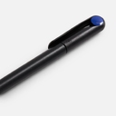 Ручка шариковая Prodir DS1 TMM Dot, черная с синим для нанесения логотипа