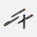 Ручка шариковая Prodir DS1 TMM Dot, черная с синим для нанесения логотипа