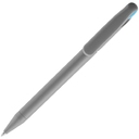 Ручка шариковая Prodir DS1 TMM Dot, серая с голубым для нанесения логотипа