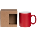 Коробка для кружки с окном Cupcase, крафт для нанесения логотипа