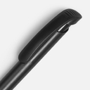 Ручка шариковая Clear Solid, черная для нанесения логотипа