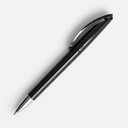 Ручка шариковая Prodir DS3.1 TPC, черная для нанесения логотипа