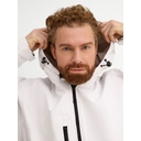 Куртка мужская с капюшоном Replay Men 340 белая, размер XS для нанесения логотипа