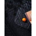 Плед для пикника Soft & Dry, черный для нанесения логотипа
