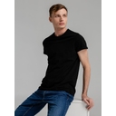 Футболка мужская Regent Fit 150, черная, размер XS для нанесения логотипа
