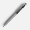 Ручка шариковая Prodir DS8 PRR-T Soft Touch, серая для нанесения логотипа