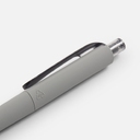 Ручка шариковая Prodir DS8 PRR-T Soft Touch, серая для нанесения логотипа