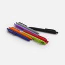 Ручка шариковая Prodir DS8 PRR-T Soft Touch, оранжевая для нанесения логотипа