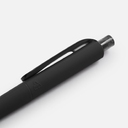 Ручка шариковая Prodir DS8 PRR-T Soft Touch, черная для нанесения логотипа