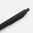 Ручка шариковая Prodir DS8 PRR-T Soft Touch, черная для нанесения логотипа